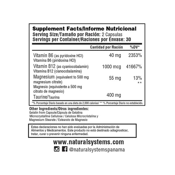 Goal Wellness Magnesium Oxide Citrate Complex 500mg - 180 Capsules - Non-GMO Gluten-Free